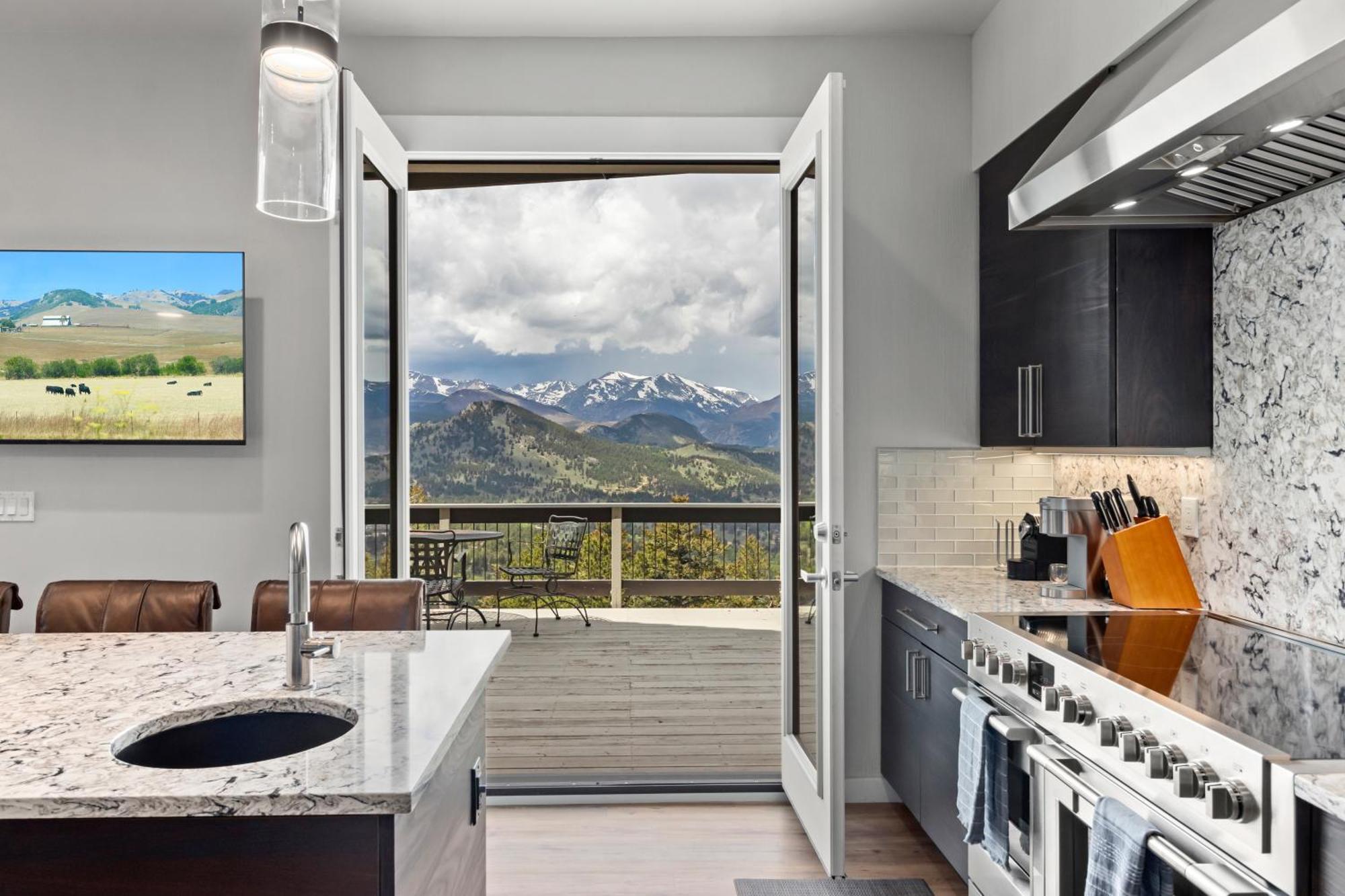 Casa De Cristal-Epic Views-Hottub-Sauna-Sleeps 10-Luxury Linens-Stocked Kitchen 埃斯蒂斯帕克 外观 照片