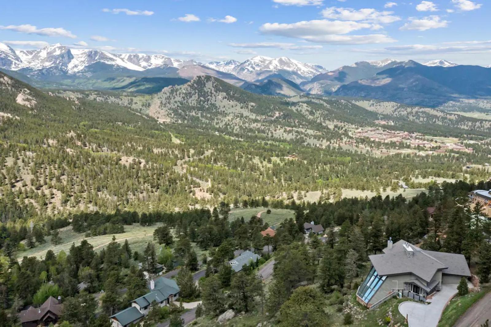 Casa De Cristal-Epic Views-Hottub-Sauna-Sleeps 10-Luxury Linens-Stocked Kitchen 埃斯蒂斯帕克 外观 照片